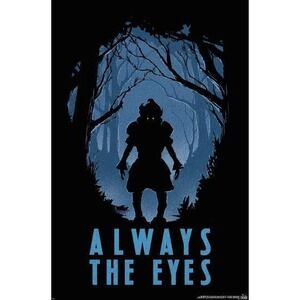IT Welcome to Derry Always The Eyes Pennywise Poster 22.375" x 34"